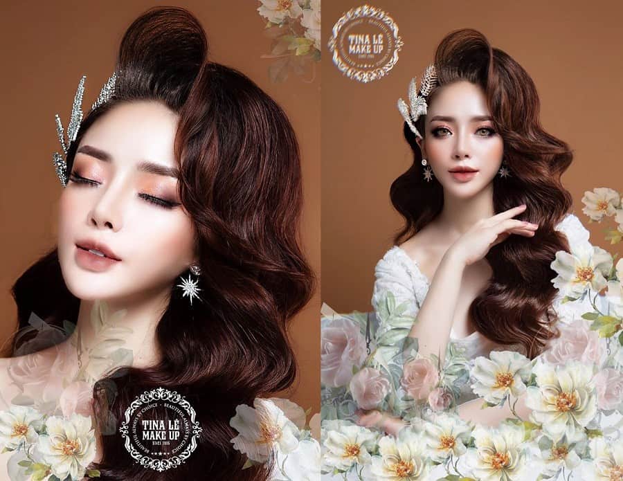 Trang điểm cô dâu tại nhà Trang điểm Makeup cô dâu tiệc họ Tuy Hoà Phú Yên (2)